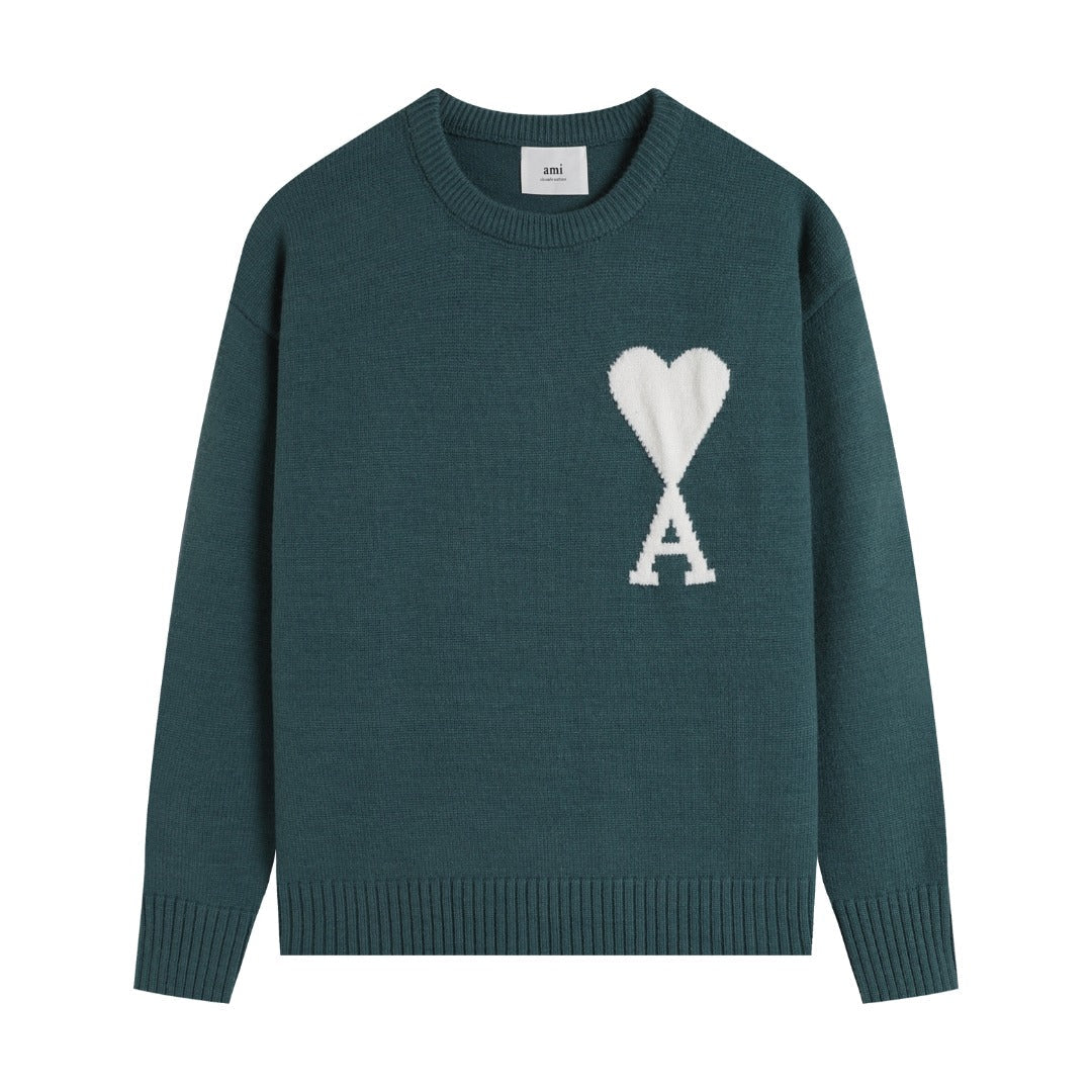 AMI  Cotton and wool sweater