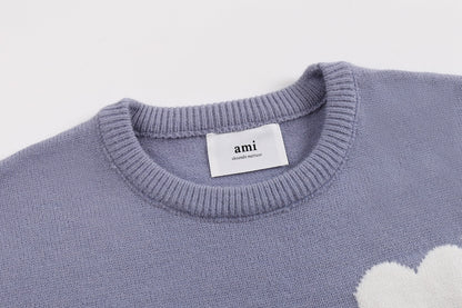 AMI  Cotton and wool sweater