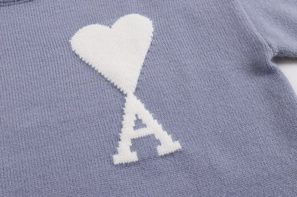 AMI  Cotton and wool sweater