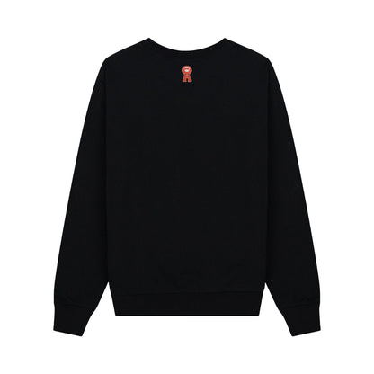 AMI  Letter-print crewneck sweatshirt